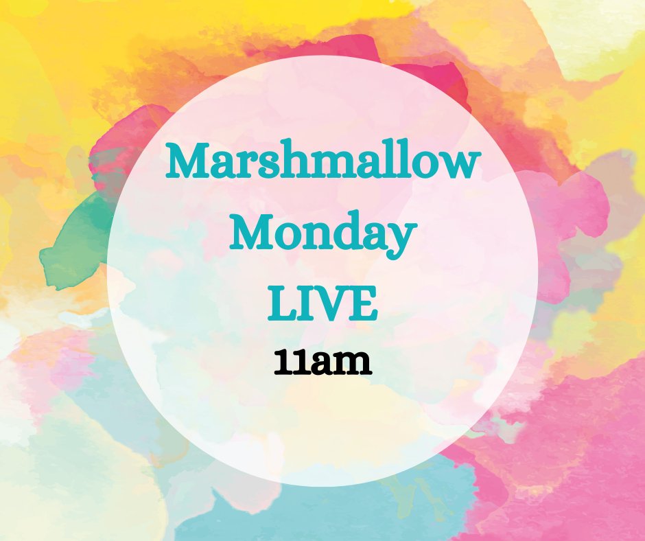 MarshmallowMba's tweet photo. Join me at 11am on Facebook for a conversation about the origins of our unique flavors! Q&amp;A always welcome. https://t.co/ybf8VZYnsO #marshmallows #uniquesweets  #anythingbutvanilla #airsugarsarcasm #marshmallow #marshmellow https://t.co/rW5fm1ZcdW