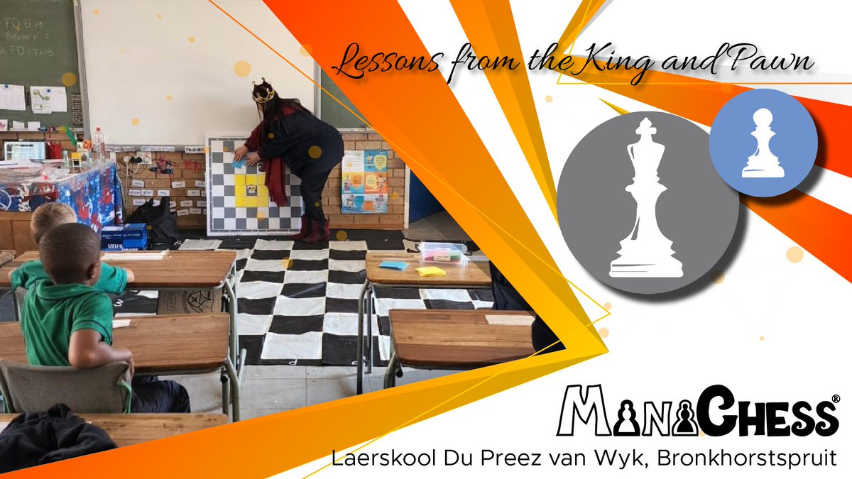 MinichessSA's tweet photo. Last week our Queen Marisa van der Merwe​ decided to do the level 1 MiniChess lesson at Laerskool Du Preez van Wyk​ !  

https://t.co/WupKZyziGb https://t.co/flNAjiFbeD