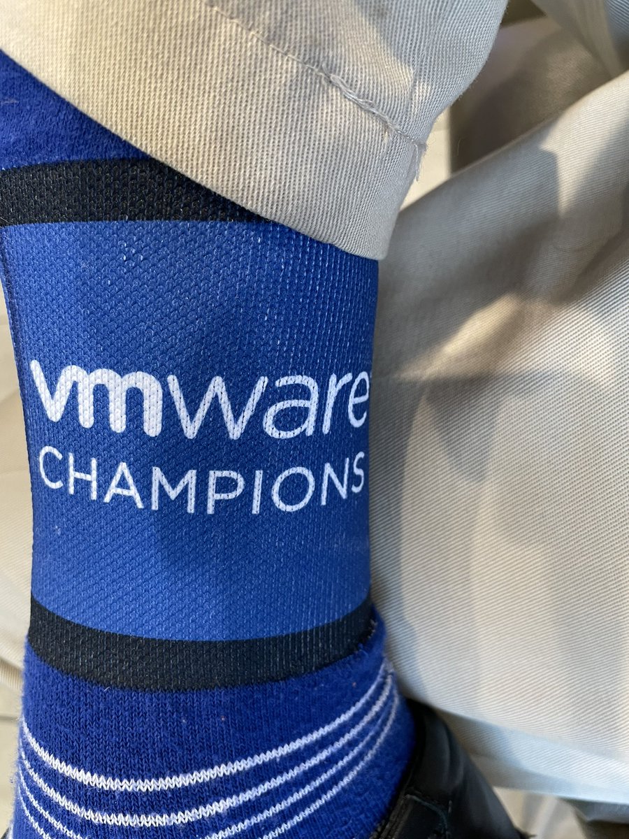 Starting the new job today off right. #vexpert #vmwarechampion #vcommunity #indyvmug #myvmug