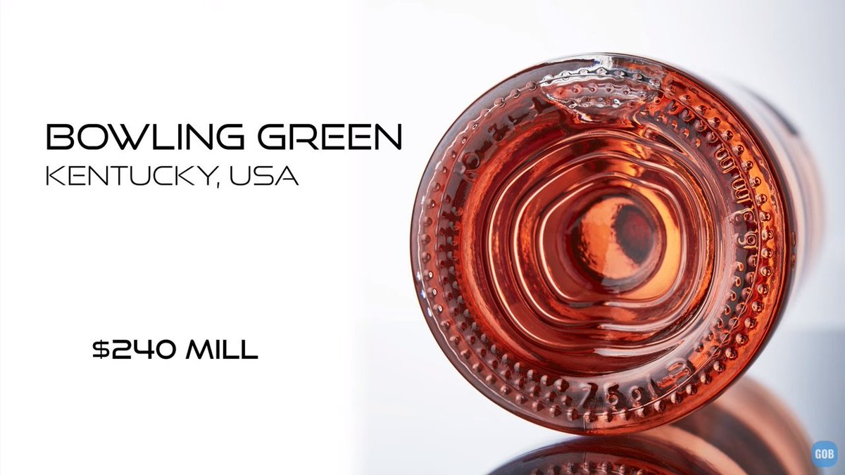 GlassOpenBook's tweet image. 📣 #GOBNews
@OI_Glass  will build a new greenfield glass plant in Bowling Green, Kentucky, USA - youtu.be/SGudKViKpX8