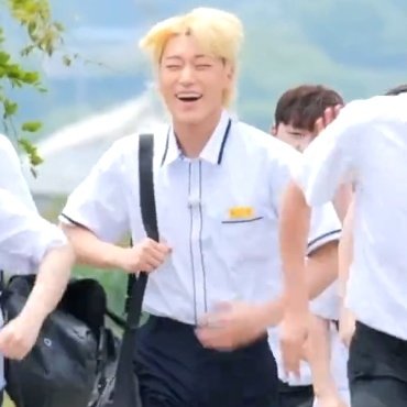 ateez smiling tweet media