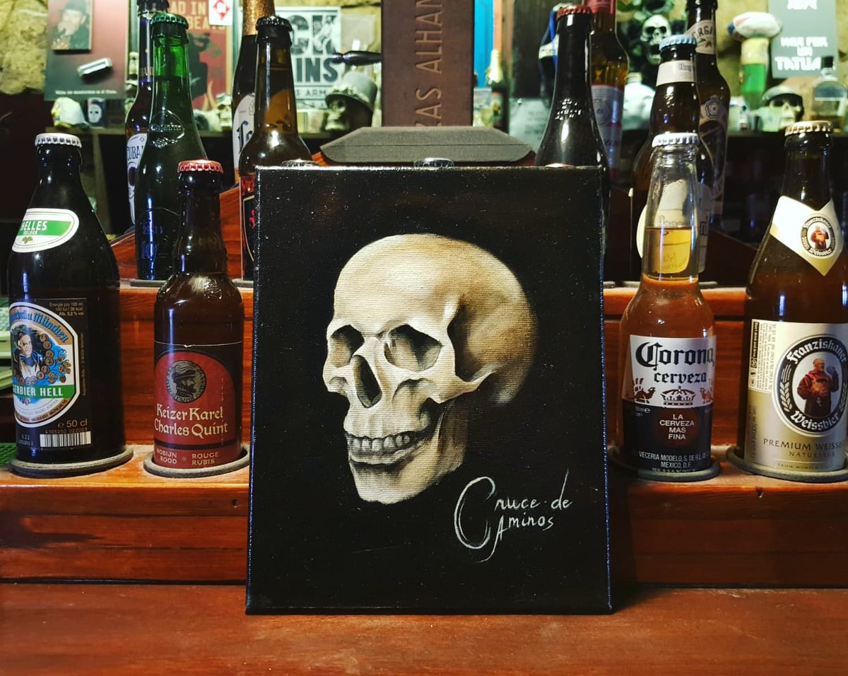 crucecaminosbar's tweet photo. Lunes festivo con sorpresas molonas๐ค๐ค Gracias por este cuadro pintado al รณleo @anna.kondrus ๐๐จ Deseando colgarlo ๐บ ๐ค๐คGRACIAS ๐ค
๐จ๐ By @anna.kondrus
#crucedecaminos #rock #villalba #colladovillalba #bike #biker #rockandroll #rocknroll #moto #motobar #motero #barmotero https://t.co/cS9wpjbGDf
