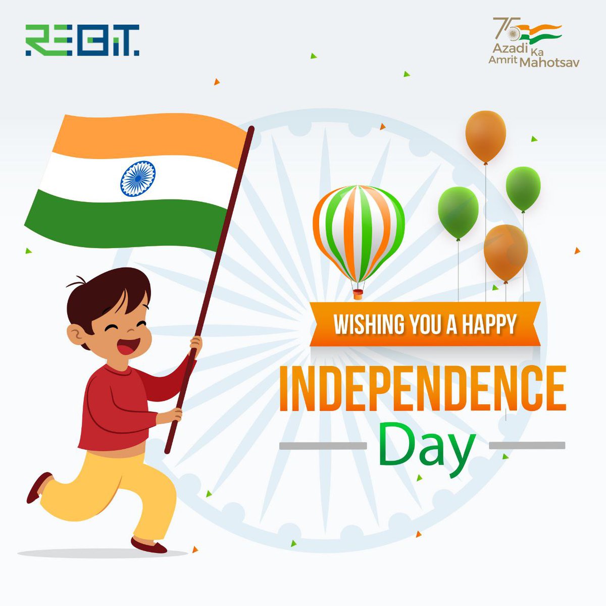 ReserveBankIT's tweet photo. Happy Independence Day! Let us strive to build a cyber-resilient and cyber-safe nation.
#76thIndependenceDay #IndependenceDay #IndianIndependenceDay #AzadiKaAmritMahotsav #azadikaamritmahotsav2022 #IndependenceDay2022 #NationalFlag #Tiranga #ReBIT #OneReBIT #ReBITCulture https://t.co/gYDe9nLsBr