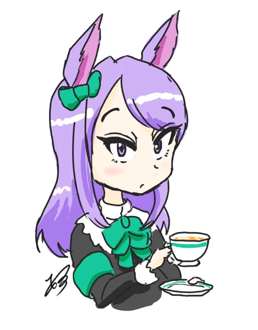 急にマックちゃん描きたくなったんですわ 