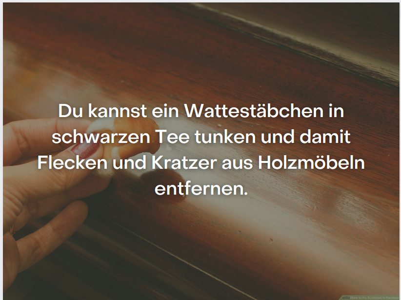 WikihowD's tweet image. Endlich wirst du #Kratzer in #Holzmöbeln 🪵🪵 los! #wikihowd de.wikihow.com/Kratzer-in-Möb…