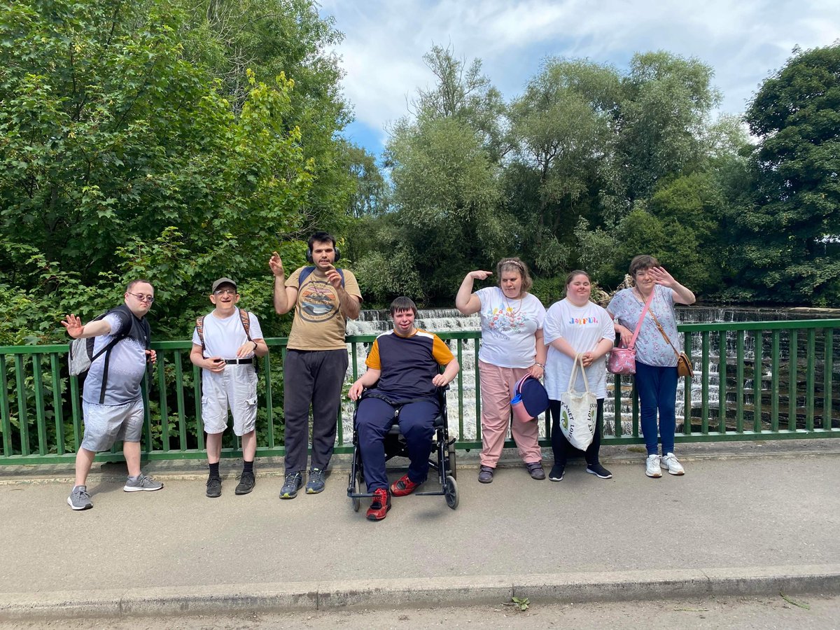Supportability9's tweet photo. We had a lovely walk in Etherow Country Park to see the waterfall with our #LeisureGroups. Everyone had a super day out π.
#disabilityservice #disabilityinclusion #disabilityinclusion #stockport https://t.co/c2jVN3ucTT