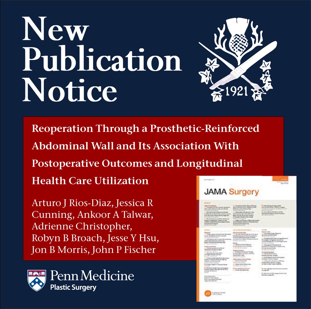 PennPlasticSurgery tweet media