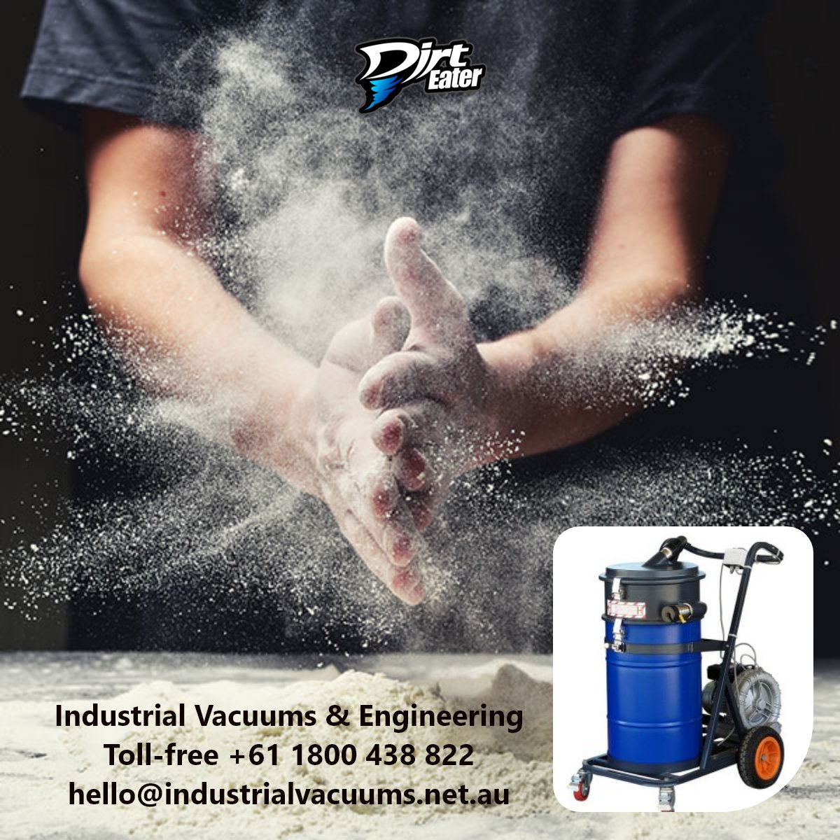 industvacuums's tweet photo. How do you prevent lung bakers?

-- Work carefully - avoid raising clouds of dust.

Read more:  https://t.co/0JrcXGr2iW

Call our technical team now for a consultation. Toll-free +61 1800 438 822 or Email Us On hello@industrialvacuums.net.au. https://t.co/fiNobMhYYJ
