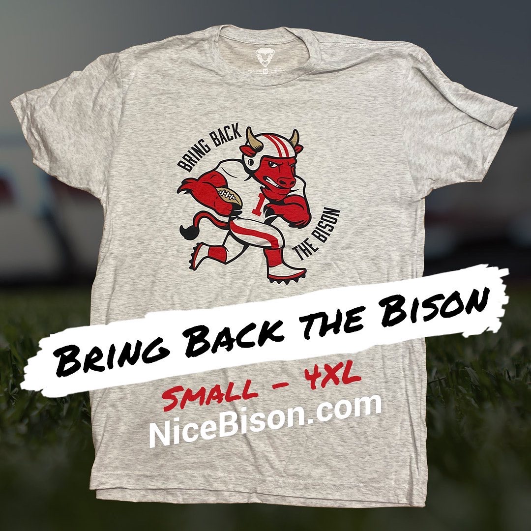 Nice_Bison's tweet image. ….and we’re live! Bring back the Bison Bloomington! NiceBison.com