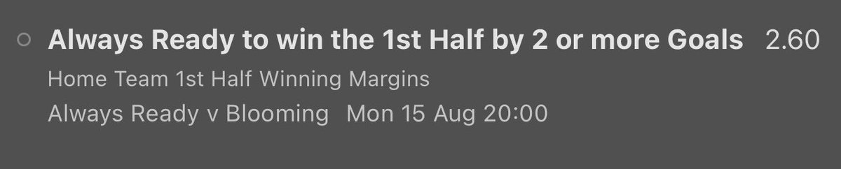 LPTipster's tweet photo. ACTIVE BET TONIGHT 💎

One 0.5 UNITS ACCA 📊
Two 2 UNITS prematch bets 📊
Three 1 UNIT prematch bets 📊 https://t.co/AbbtB9ZmAt