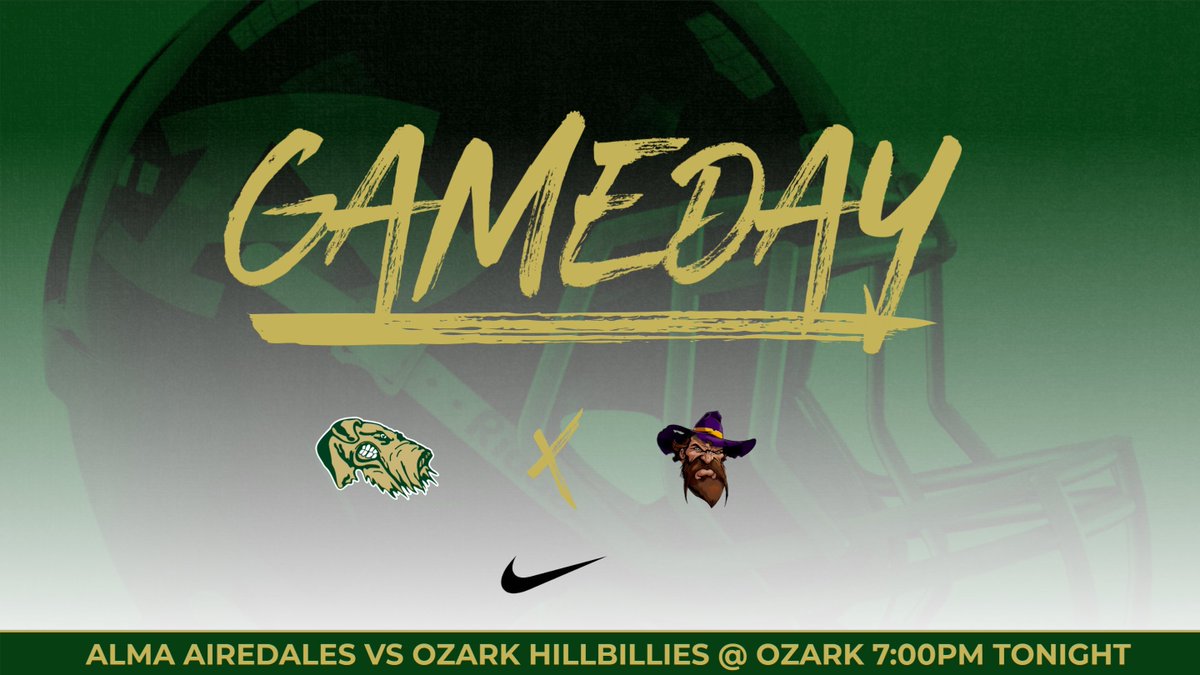 BENEFIT GAME. 2022 SEASON OPENER
ALMA AIREDALES VS OZARK HILLBILLIES @ OZARK 7:00PM TONIGHT
#only1airedale #bethestandard
