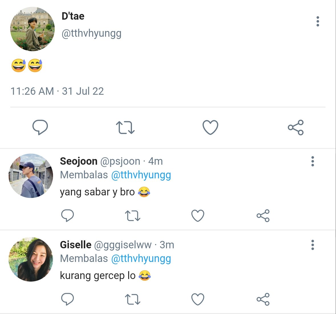 TAEKOOK ONETWEET!AU   © thryios

ㅡgara-gara cemburu

"gue juga bisa"