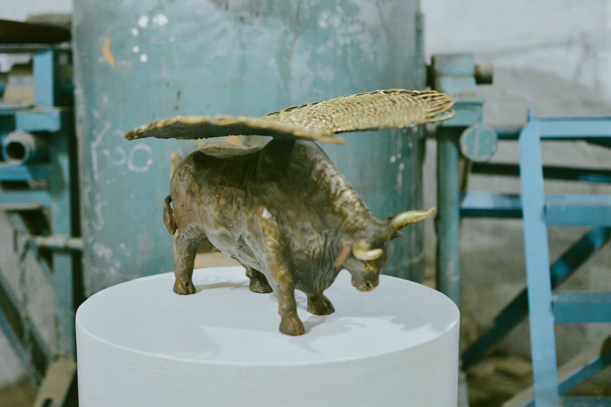 anntonio's tweet photo. #diasdearte 2022 #buhoblanco #escultura #pintura https://t.co/Fb0sjvJhve