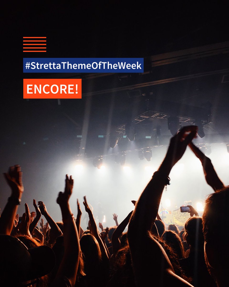 Stretta_Music's tweet photo. What's more exciting than a good #Encore? Come explore the #StrettaThemeOfTheWeek & let us know all your favourite & least favourite encores! Your best or worst experiences!
https://t.co/jOGxFXRNYq
#StrettaSquad #StrettaFun
@ClassicalMusic_ @rockhall @60s70s80sKids @JazzTimes https://t.co/qN46k8hgxY
