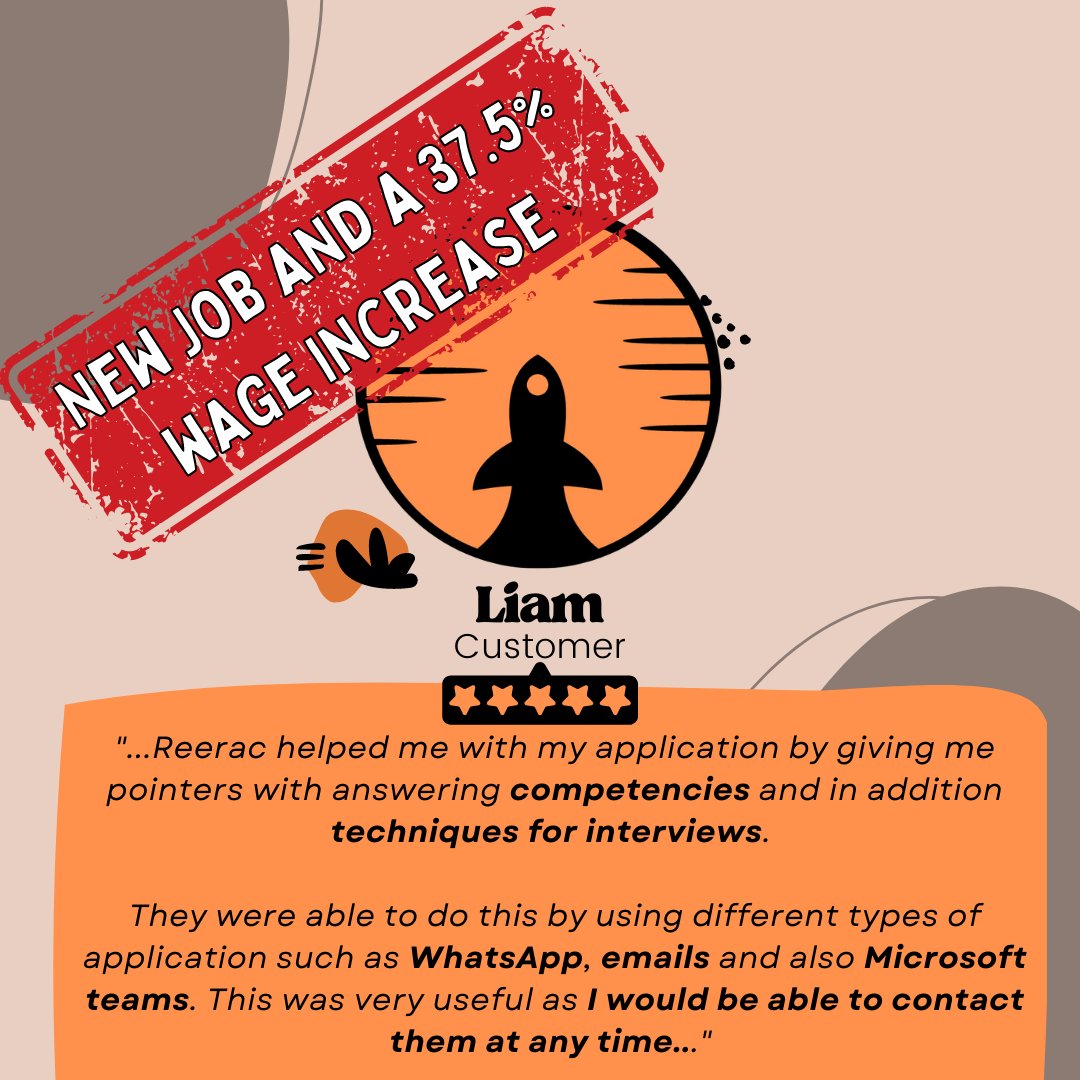 Customer review from a recent graduate who was looking for a new challenge and career progression.

Liam joined the coaching programme and landed a new job with a tasty pay rise within a month.

(Which he's put to good use on a lovely new house!)

#graduatejob #NewJob