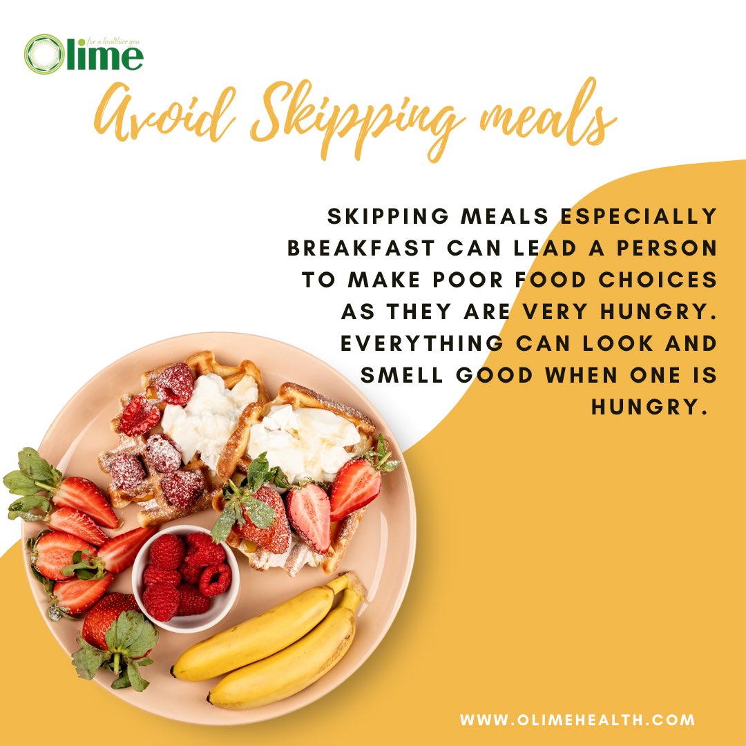 OlimeHealth's tweet photo. #BecomeAHealthierYou tip of the week. Have a great week fam! https://t.co/0PB120EIc5