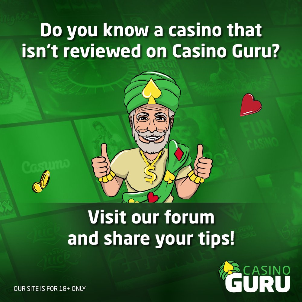 We&#39;ve been advised about over &#129321;40 casinos &#129321;not being reviewed by Casino Guru so far&#129327;! Thank you, &#128154;forum members&#128154;! Come across a new online casino&#129488;? Let us know&#128526;:
 &#128072;

