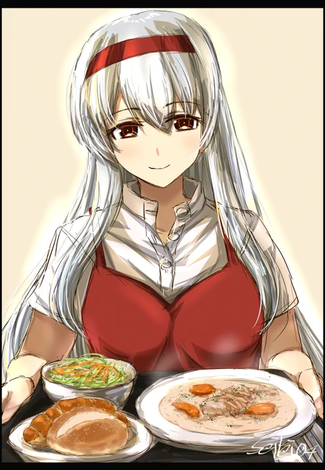 翔鶴さんの特製シチューが食べられる人生 #艦これ #翔鶴 