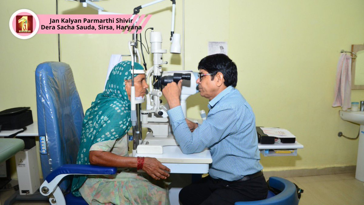 DSSNewsUpdates's tweet photo. On the pious occasion of Incarnation Day of Saint Dr. @GurmeetRamRahim Singh Ji Insan, a Free Medical Camp was organised by Shah Satnam Ji Speciality Hospital, wherein expert doctors rendered free services &amp; thousands of people got benefitted. #55thIncarnationDay https://t.co/WCAq3jhJ9e