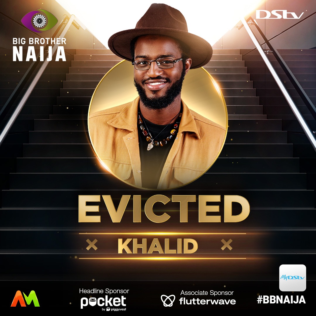 DStvEswatini's tweet photo. Khalid left a mark at Biggie's house. Ilebaye also made a name for herself. It is sad to see them both go but we know this is just the beginning. Shine on #khalidbbn and #Ilebaye 
#BBNaijaS7 https://t.co/m4EChX03tq