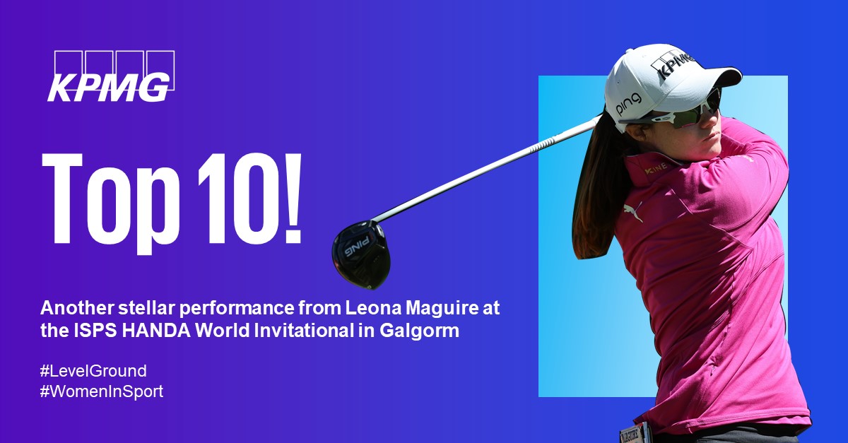 StephenMPurcell's tweet image. Congratulations to @leona_maguire on her fantastic finish at the @World_Inv_Golf in Galgorm, finishing in 10th place in 10 under par. ⛳️ 
#LevelGround #WomenInSport