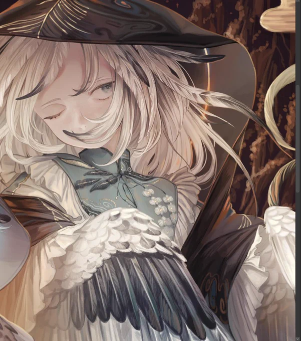こちらのイラストは完成してすでに企画の方へデータをお渡ししております～!また後日改めて告知をさせていただければと思いますのでどうかじんわりとたのしみにしていただけましたらうれしいです…! 