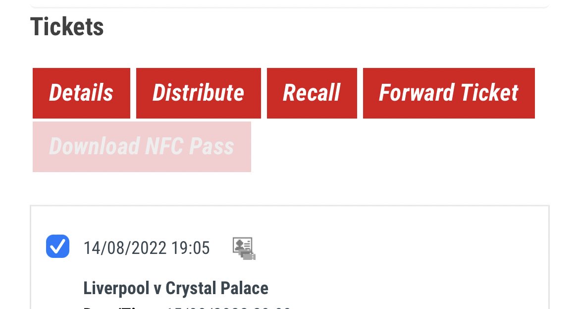 <a href="/woodhouseparksy/">Daniel Parks</a> <a href="/LFCHelp/">Liverpool FC Help</a> <a href="/LFCHelp/">Liverpool FC Help</a>  same here for myself and a friend. One on android other on iOS.