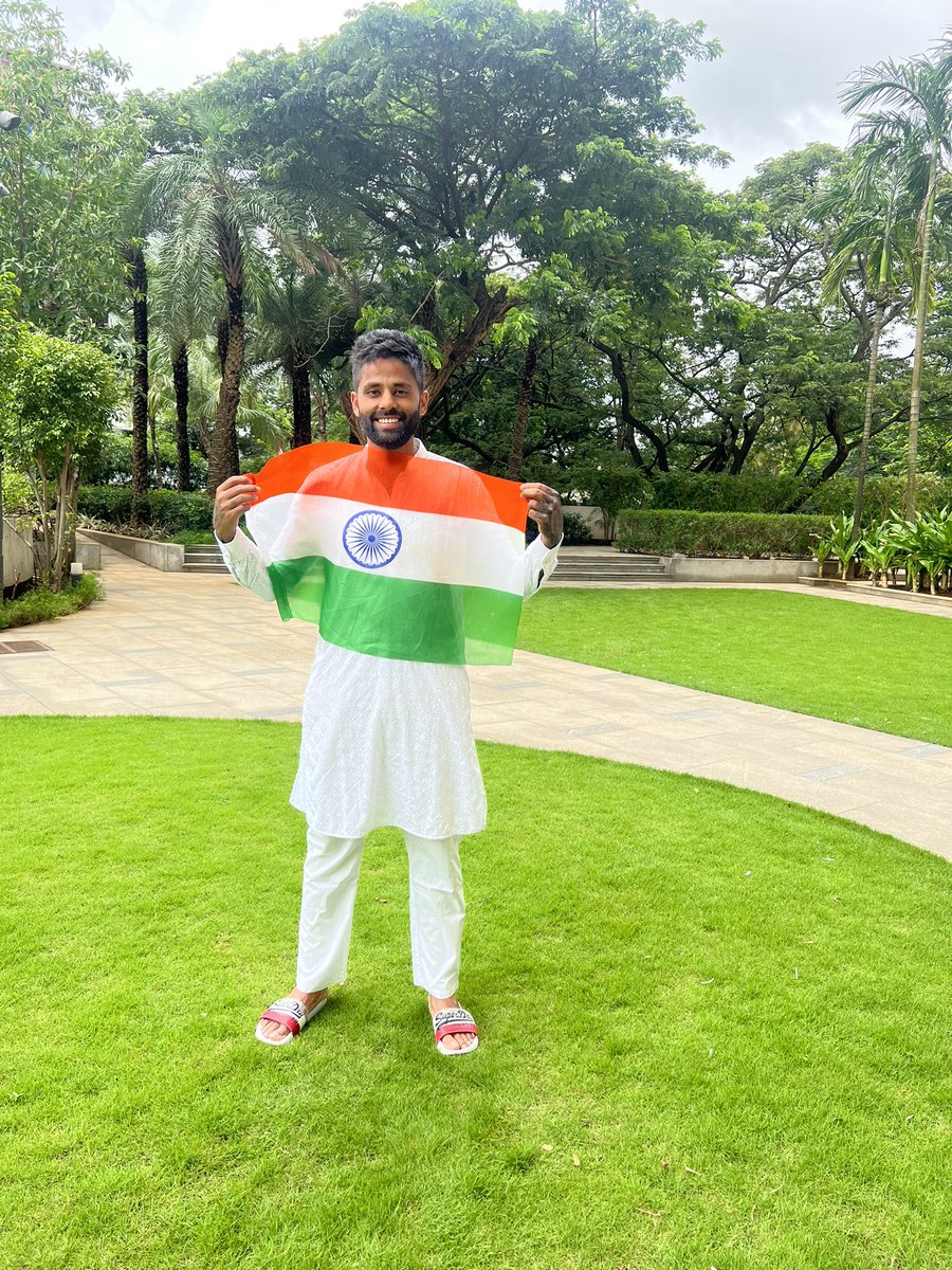 Wishing everyone a very happy Independence Day 🇮🇳
Proud to be a part of this incredible nation and represent it. जय हिंद। 🫡
