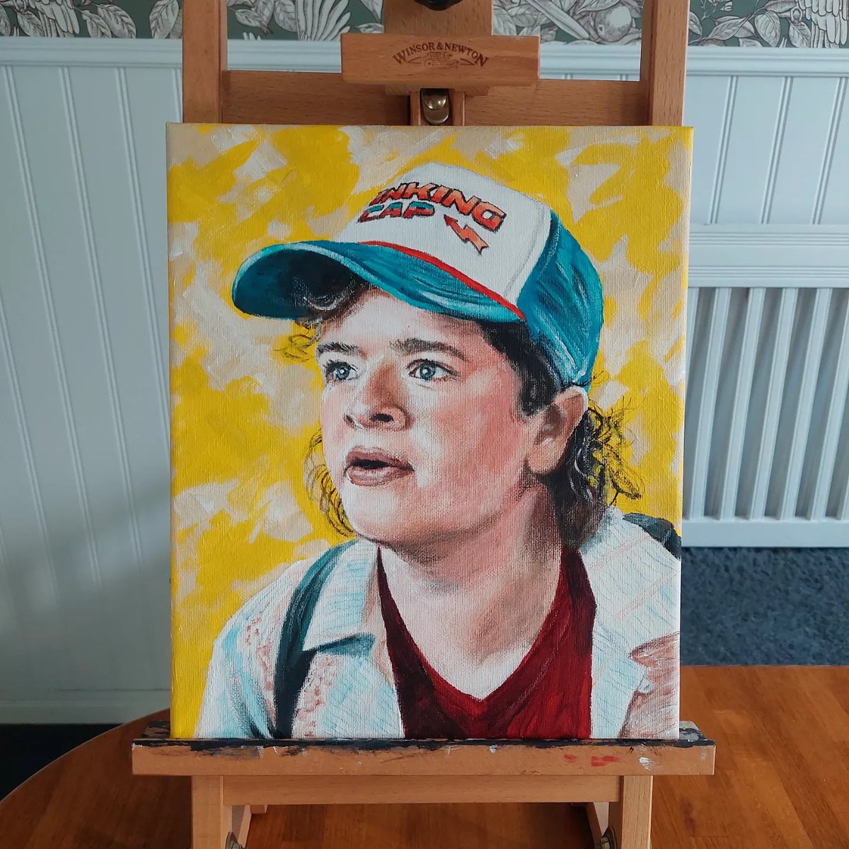 Nick Paints (@nickpaintsart) on Twitter photo I know Eleven has the super powers & Steve is the eye candy but my Stranger Things guilty pleasure has always been Dustin... doing it for all us geeks. New painting
<a href="/GatenM123/">Gaten Matarazzo</a> <a href="/stranger_things/">sƃuᴉɥʇ ɹǝƃuɐɹʇs</a> #StrangerThings I know Eleven has the super powers & Steve is the eye candy but my Stranger Things guilty pleasure has always been Dustin... doing it for all us geeks. New painting
<a href="/GatenM123/">Gaten Matarazzo</a> <a href="/stranger_things/">sƃuᴉɥʇ ɹǝƃuɐɹʇs</a> #StrangerThings
