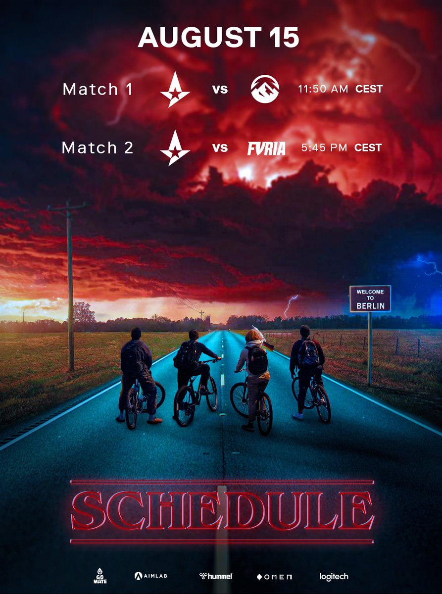 AstralisR6's tweet image. Welcome to the Upside Down. 🪧

#ASTWIN | #SixMajor