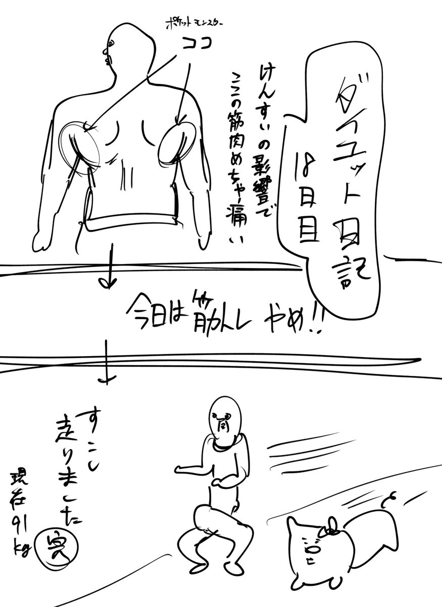 ダイエット日記18日目 