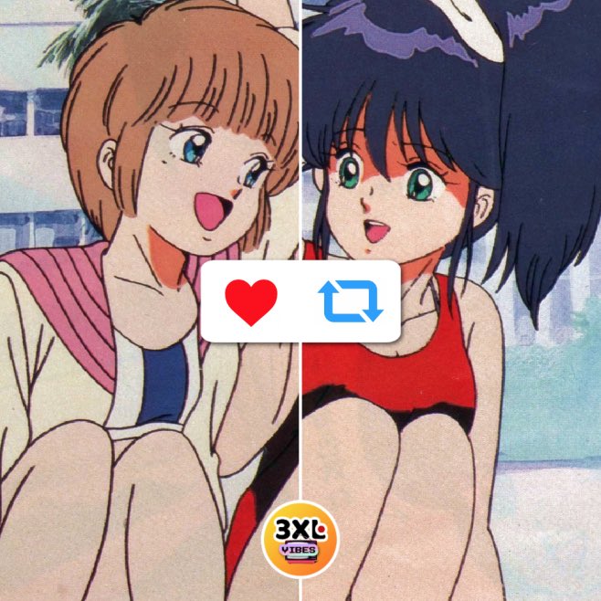 3xlvibes's tweet photo. 🔥 DUEL 🔥

❤️ Hikaru!
🔁 Madoka!

#3xlvibes #ElDuel #animecatala #animeencatala #anime #mangacatalà #kimagureorangeroad #kimagure #kimagureorangeroadcatala #hikaruhiyama #hikaru #madokaayukawa #madoka #3xl #super3 #tv3 https://t.co/Byd6sWJZvp