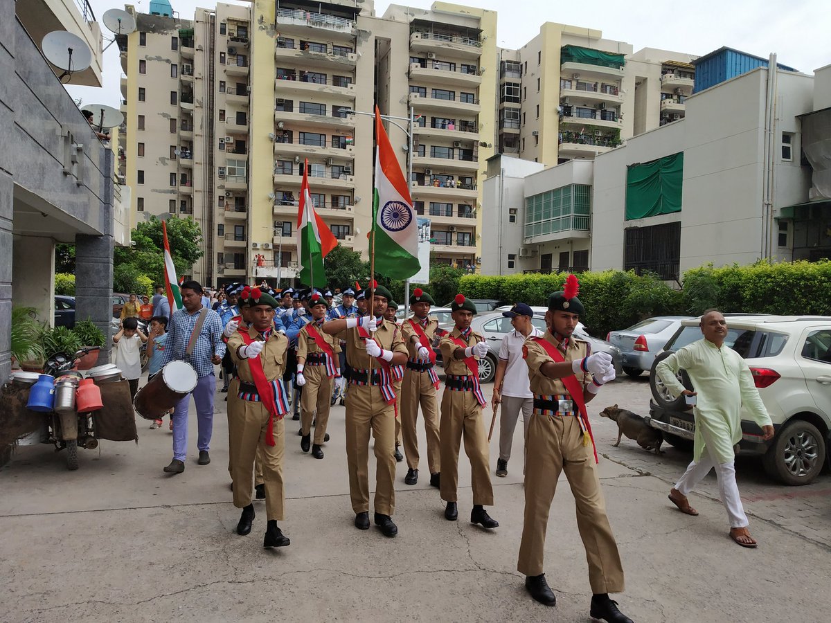 SWA-Savana Welfare Association (@swasavana) on Twitter photo #Azadi_Ka_AmritMahotsav
<a href="/PMOIndia/">PMO India</a> <a href="/NITIAayog/">NITI Aayog</a> <a href="/narendramodi/">Narendra Modi</a> <a href="/cmohry/">CMO Haryana</a> <a href="/DC_Faridabad/">DC Faridabad</a> <a href="/Dchautala/">Dushyant Chautala</a> <a href="/KPGBJP/">Krishan Pal Gurjar</a> <a href="/ndtv/">NDTV</a> RPS Savana, sect. 88,fbd celebrate 76th Independence Day in a style. 21 Sankhnaad, 111m long Tiranga Yatra, flag hoisting by veterans & 3 day's cultural and sports events. #Azadi_Ka_AmritMahotsav
<a href="/PMOIndia/">PMO India</a> <a href="/NITIAayog/">NITI Aayog</a> <a href="/narendramodi/">Narendra Modi</a> <a href="/cmohry/">CMO Haryana</a> <a href="/DC_Faridabad/">DC Faridabad</a> <a href="/Dchautala/">Dushyant Chautala</a> <a href="/KPGBJP/">Krishan Pal Gurjar</a> <a href="/ndtv/">NDTV</a> RPS Savana, sect. 88,fbd celebrate 76th Independence Day in a style. 21 Sankhnaad, 111m long Tiranga Yatra, flag hoisting by veterans & 3 day's cultural and sports events.