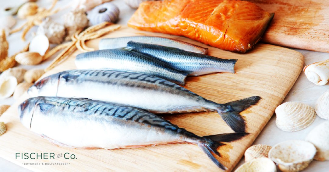 Have you tried our fresh fish yet? A healthy, balanced diet should include at least two servings of fish per week, one of which should be an oily fish such as Salmon or Mackerel. #FreshFish #WhitesCalver #FischerandCo #UKFish #BritishWaters #ScottishSalmon #Dinner #Healthy