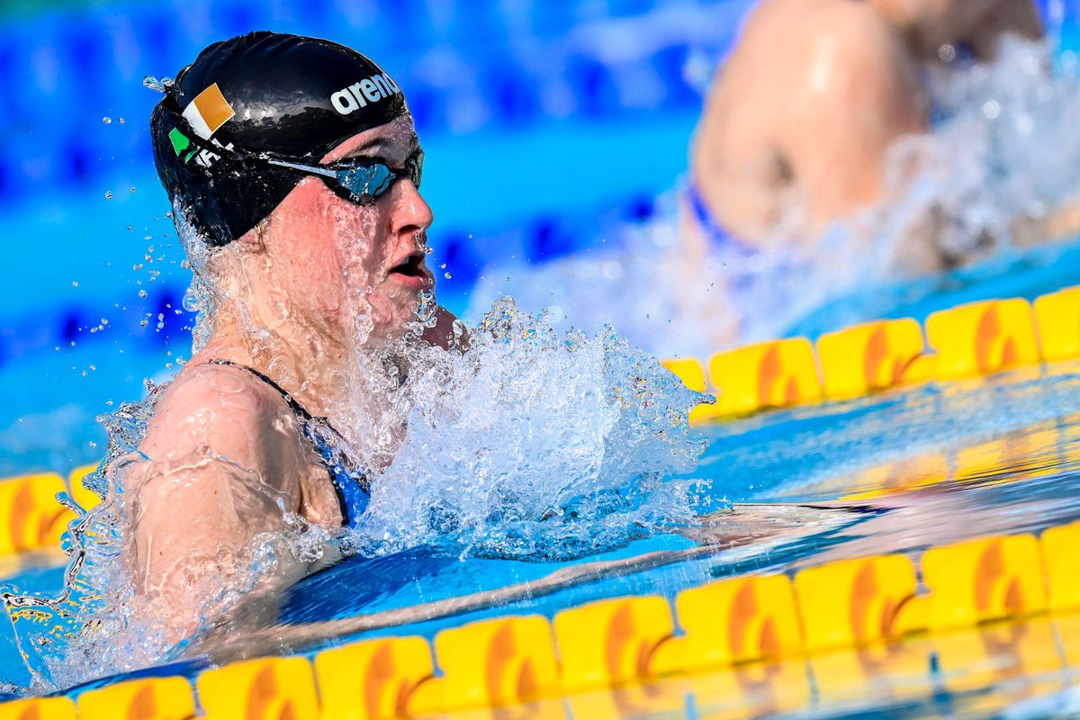 swimireland's tweet photo. Ellie McCartney closes her first senior international in the 200m IM touching in 2:19.70.

#Roma2022 #teamarenaIRL https://t.co/0j6HmVb5ws