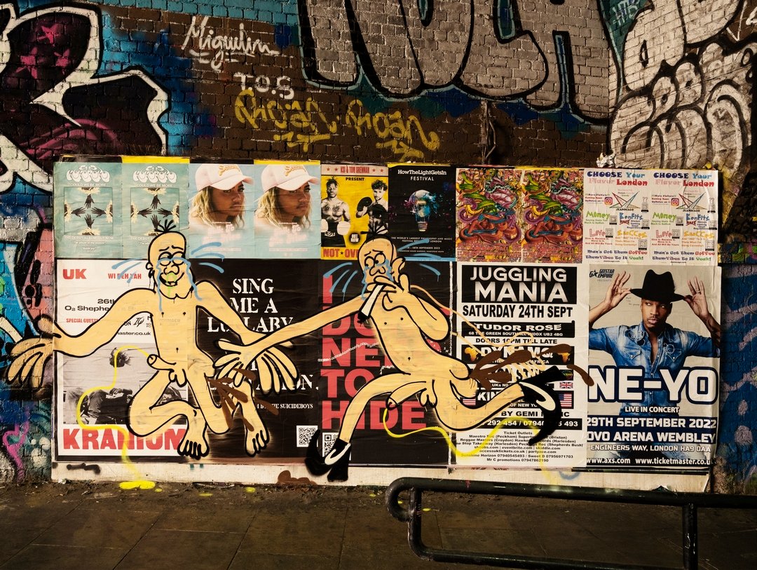 art, advertising, subversion, perversion, artist unknown