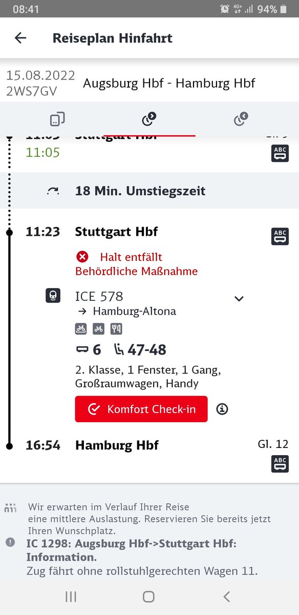 Der Start in den Urlaub ist herrlich <a href="/DB_Bahn/">Deutsche Bahn Personenverkehr</a>