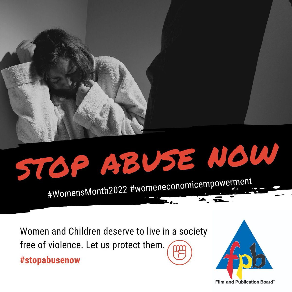 FPB_ZA's tweet photo. #WomensMonth2022
#Stopabusenow https://t.co/tEZThHT7w0