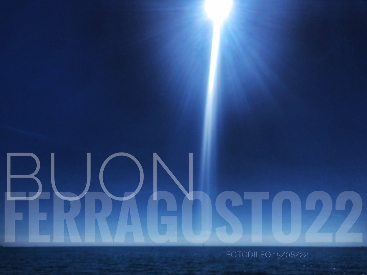 Buon ferragosto a tutti! ⛱😎😜