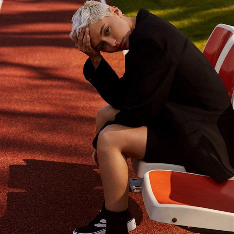 designscene's tweet photo. Discover #Superga’a FW22 campaign featuring #IrisLaw lensed by #LeaColombo
