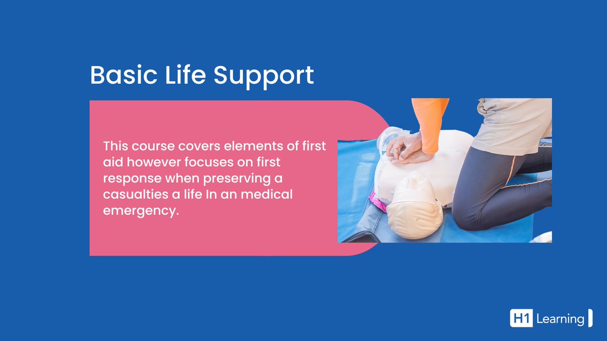 learning_h1's tweet photo. H1 Learning can provide Basic Life Support training face-to-face

If you're interested, visit our website and submit a request to be trained today!

#H1Learning #H1Family #H1Healthcare #H1Group #Training #HealthcareTraining #TrainingProvider #HealthcareIndustry https://t.co/2hDUgYglxG