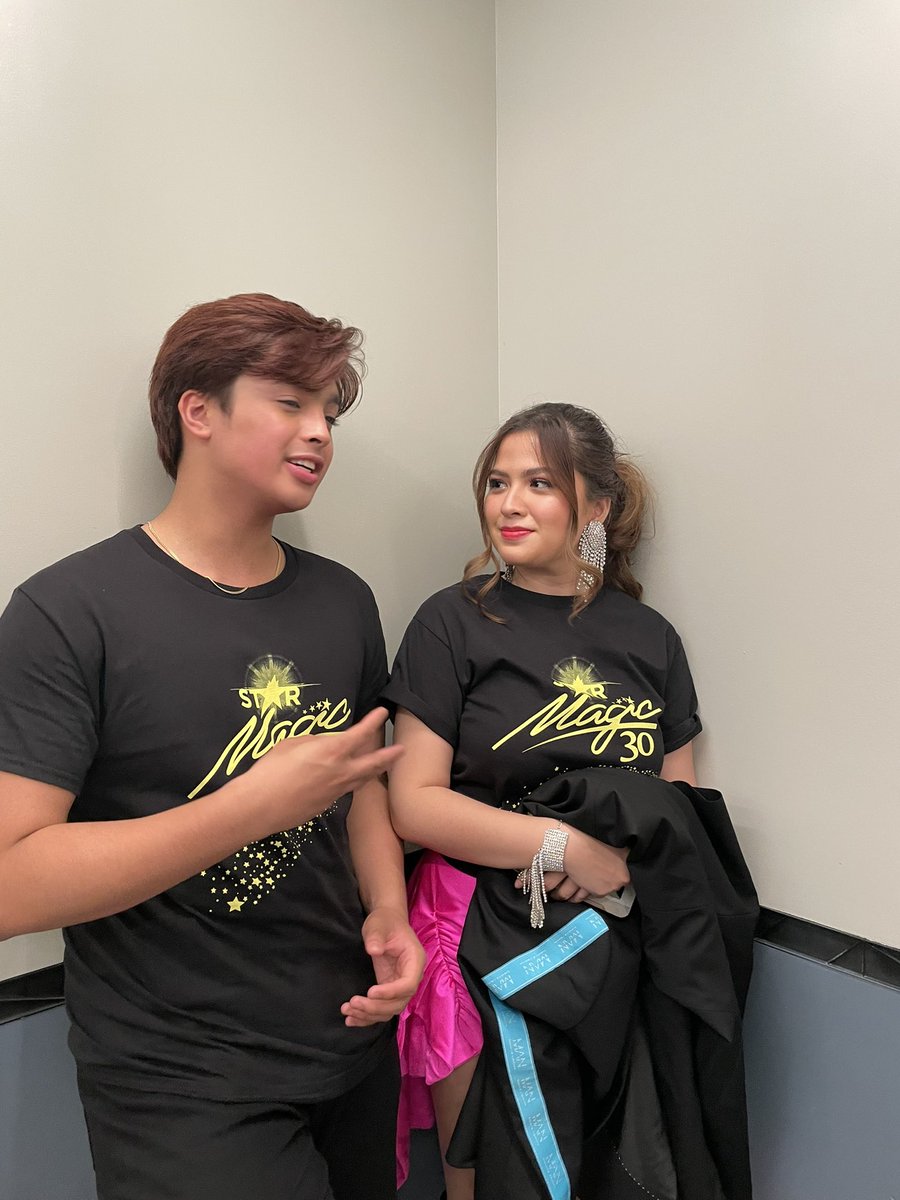 NhilaNhils's tweet photo. Some photos at the backstage. 😄😄 @kdestrada_ @alexailacad #StarMagic30BeyondtheStars https://t.co/yrIoYicu7C