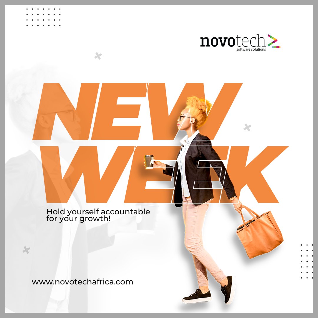 novotechonline's tweet photo. As we start the week, make the decision to achieve your goals, and be accountable for your personal development.
Remember - “You are accountable for your actions, your decisions, your life; no one else is, but you.” – Catherine Pulsifer
#mondaymotivation #novotechafrica #novotech https://t.co/0DRhlrtc0Z