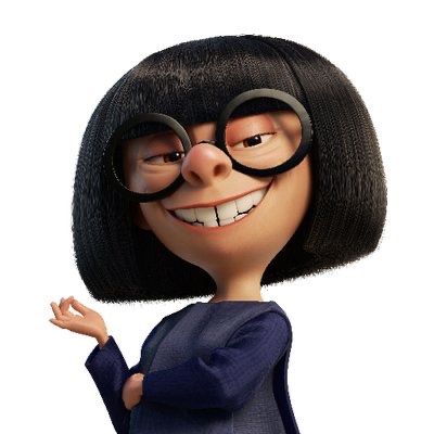 FILO_OTD's tweet photo. the Filipino character of the day is edna mode from the incredibles franchise (headcanon)! her pronouns are she/her. she gives off sassy lola/ate vibes https://t.co/FLY516Oi9O