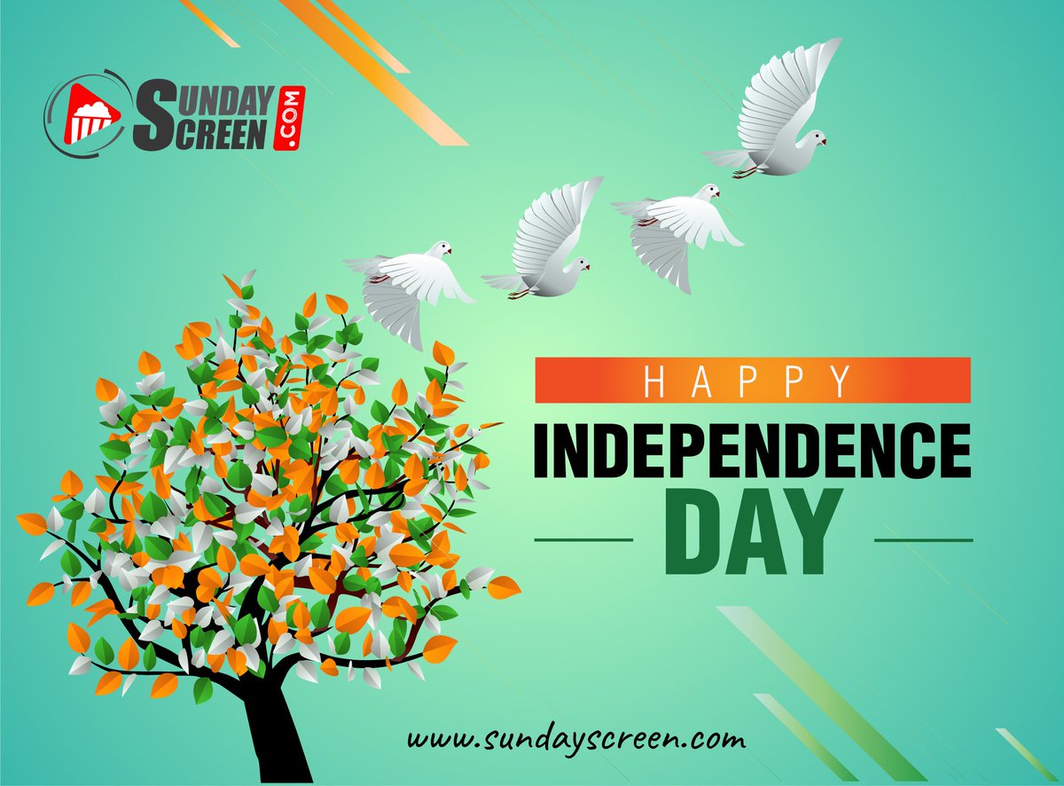 sundayscreen's tweet photo. Happy 75th #IndependenceDay ❤️

Jai Hind! 🇮🇳

#AzaadiKaAmritMahotsav  #சுதந்திரதினம்  #HappyIndependenceDay #Sundayscreen https://t.co/GgCBdGtHnW