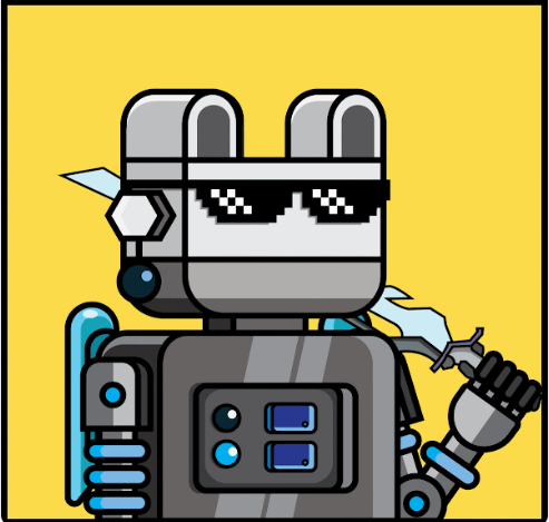 Congrats @MusyofiFuad  you convinced me to buy yours. 🥳😎
♠️I love my new purchase , My Top G RoboT 😎
I Talk the Talk and walk the walk. 
Drop your #NFT s as well i will check them out.
♠️-Follow me 

#NFTCommunity  #NFTs  #nftcollector  #dropyournft