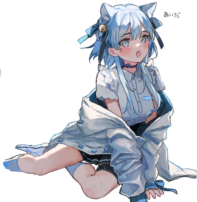 絵チャ、ネコ耳美少女ちゃん 