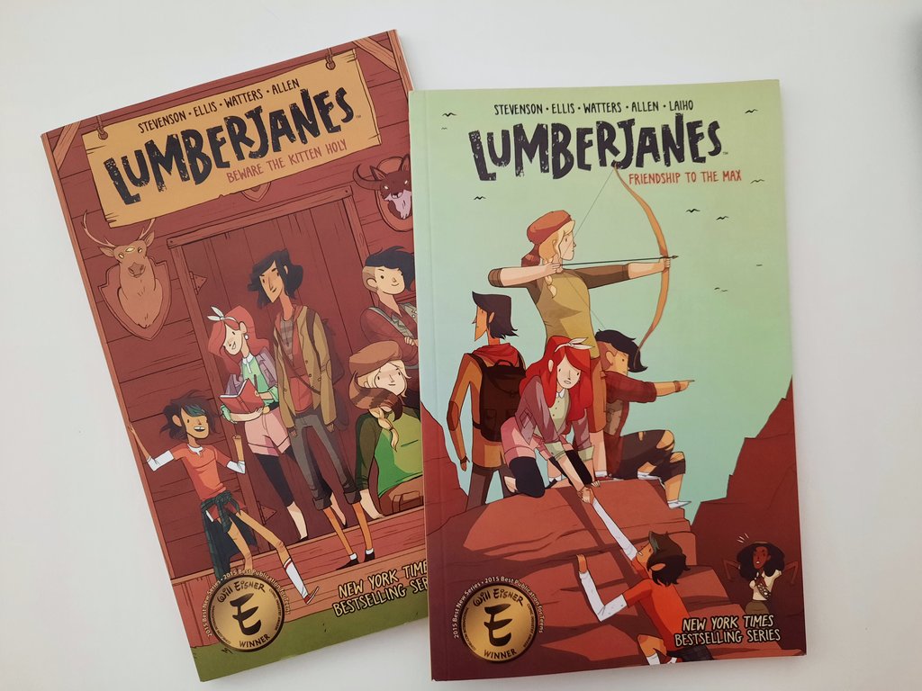 Only three nights sleeping till <a href="/IGGPPCamp/">IGGPPCamp</a>!! Who else will be reading Lumberjanes?