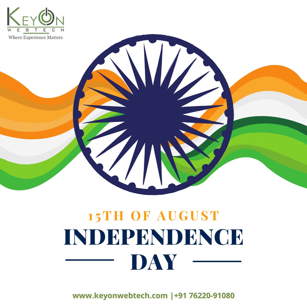 KeyonWebtech's tweet photo. Freedom is something you have to fight for. We have fought hard to earn it, so let's celebrate our freedom. Never let go of it and always carry it in your heart. Happy Independence Day!

#independenceday2022 #bharatmatakijai  #freedom  #india #iloveindia https://t.co/N76WuJ8aIf
